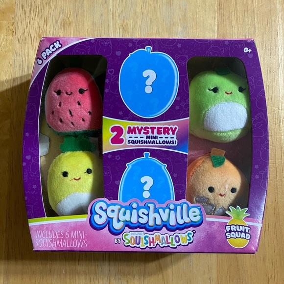 Squishmallows Other - 6-pk of mini-Squishmallows